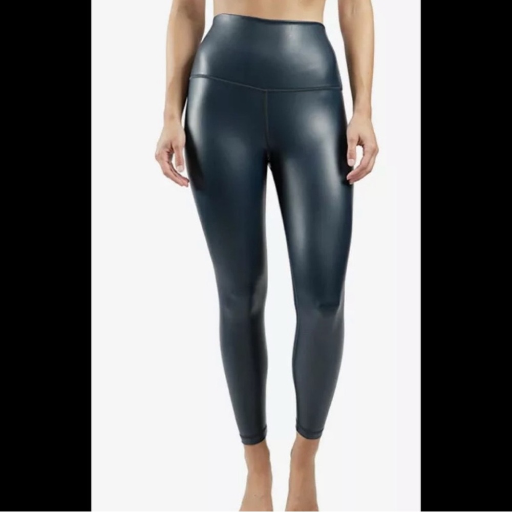 90 degree Reflex High-Waisted Leather Leggings